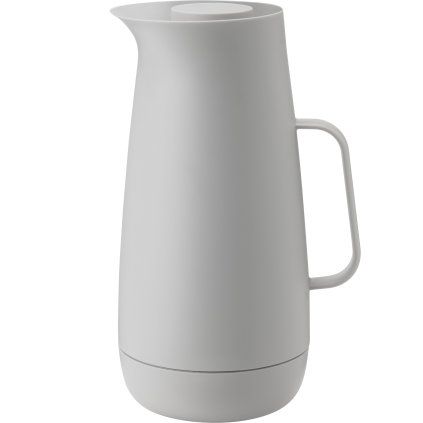 Vakuumski vrč NORMAN FOSTER, 1 l, svetlo siva, plastika, Stelton