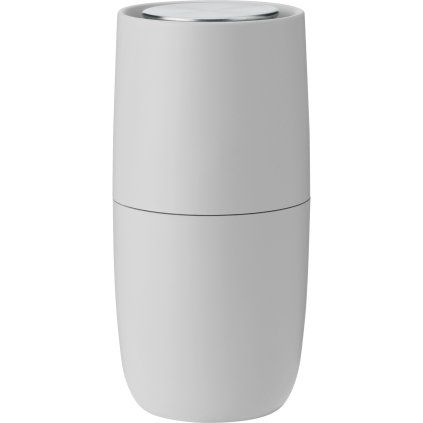 Mlinček za sol NORMAN FOSTER, 13 cm, svetlo siva, plastika, Stelton