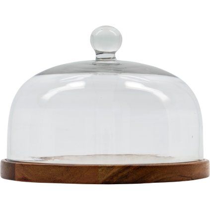 Servirni krožnik FROMAGE, 18 cm, rjava, les, Nicolas Vahé
