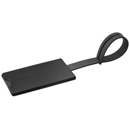 Oznaka za prtljago COMPANION, 18 cm, črna, aluminij, Stelton