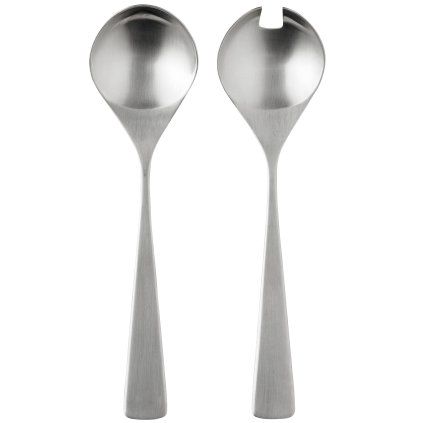 Set žlic za solato MAYA 21cm, set 2 kosov, srebrna, nerjaveče jeklo, Stelton