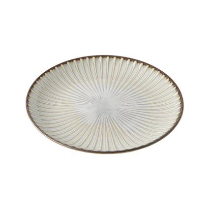 Krožnik za tapas WHITE SENDAN, 16 cm, bela, keramika, MIJ