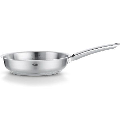 Univerzalna ponev PURE, 24 cm, srebrna, nerjaveče jeklo, Fissler