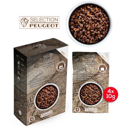 Divja paprika TIMUT, 4 x 10 g, Peugeot