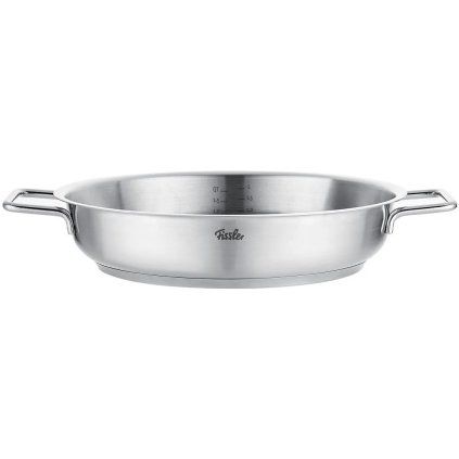 Servirna ponev PURE, 28 cm, srebrna, nerjaveče jeklo, Fissler