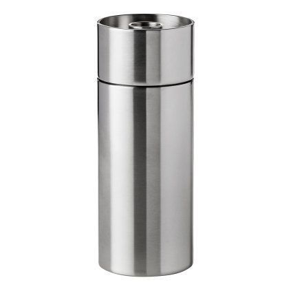 Mlinček za sol ARNE JACOBSEN, 13 cm, srebrna, nerjaveče jeklo, Stelton