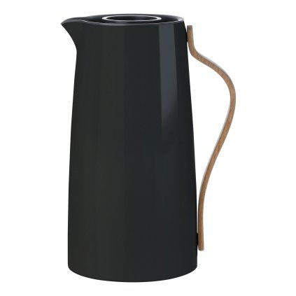 Vakuumski vrč EMMA, 1,2 l, za kavo, črna, nerjaveče jeklo, Stelton