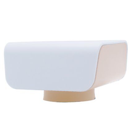 Vakuumska črpalka PKV-057, 8 cm, bela, umetna masa, Pebbly