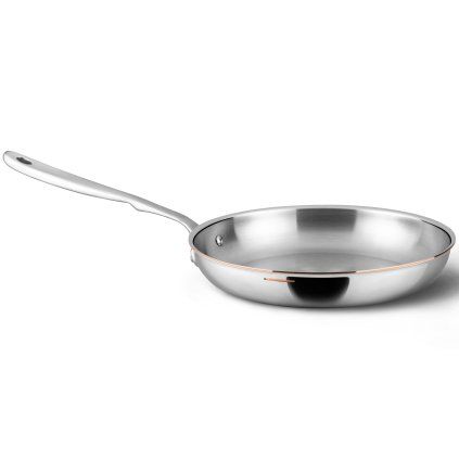 Univerzalna ponev CON CUORE, 26 cm, srebrna, baker, Ruffoni