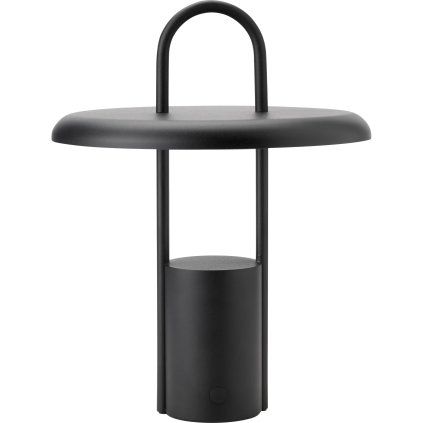 Prenosna namizna svetilka PIER, 25 cm, LED, črna, Stelton