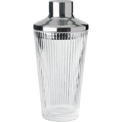 Shaker za koktajle PILASTRO, 400 ml, prozorna, steklo, Stelton