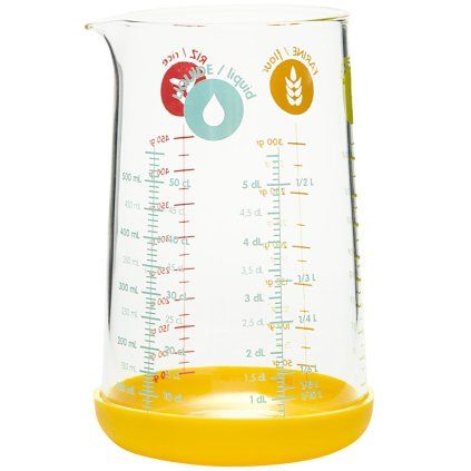 Merilna šalica PKM-0500J, 500 ml, steklo, Pebbly