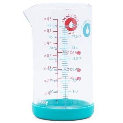 Merilni lonček PKM-0200B, 200 ml, steklo, Pebbly