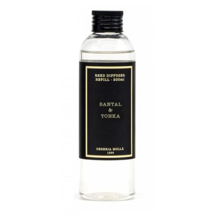 Polnilo za difuzor SANTAL & TONKA, 200 ml, Cereria Mollá
