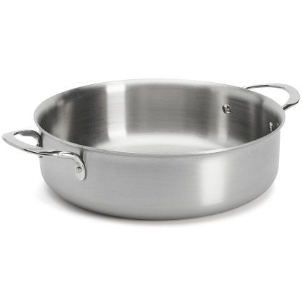 Casserole kozica ALCHIMY 28 cm, srebrna, nerjaveče jeklo, de Buyer