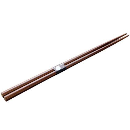 Jedilne palčke 22,5 cm, temno rjava, bambus, MIJ