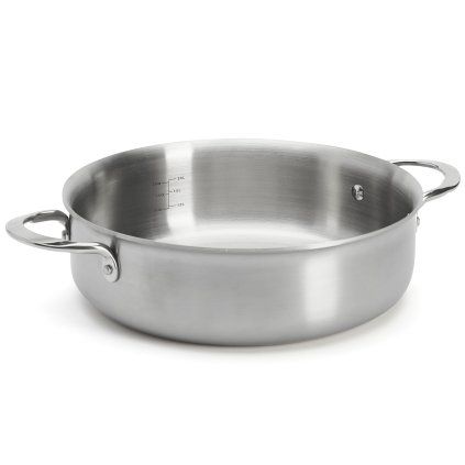Casserole kozica ALCHIMY 24 cm, srebrna, nerjaveče jeklo, de Buyer