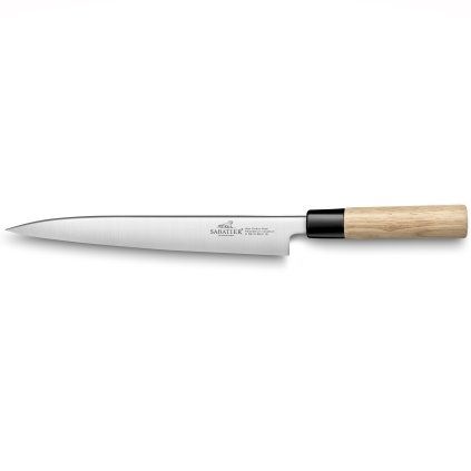 Japonski nož YANAGIBA 24 cm, rjava, Lion Sabatier