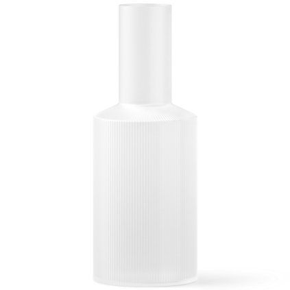 Karafa za vodo RIPPLE 1 l, bela, steklo, ferm LIVING