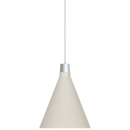 Viseča svetilka BOWER 23 cm, bela, aluminij, Tala