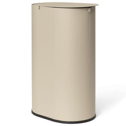 Koš za odpadke ENKEL 6,6 l, kašmir, karbon jeklo, ferm LIVING