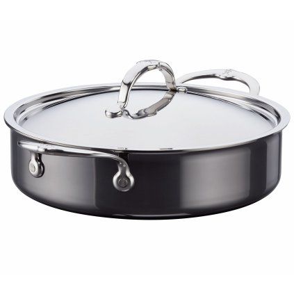 Servirna ponev NANOBOND TITANIUM 26 cm, 3,3 l, nerjaveče jeklo, Hestan