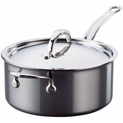 Ponev NANOBOND TITANIUM 22 cm, 3,8 l, nerjaveče jeklo, Hestan