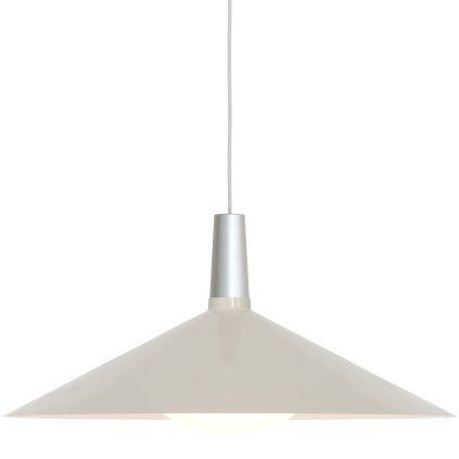 Viseča svetilka BOWER 60 cm, bela, aluminij, Tala