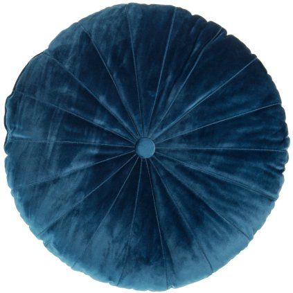 215235 dekoracni polstar mandarin 40 cm modra polyester kaat amsterdam