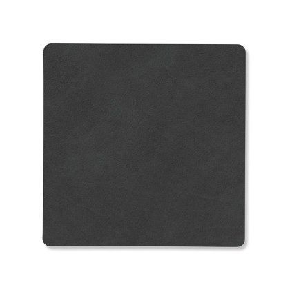 215867 podtacek square nupo 10 x 10 cm cerna kuze lind dna
