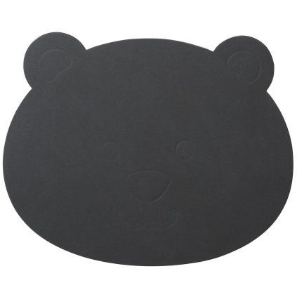 215903 detske prostirani bear nupo 38 x 30 cm antracitova kuze lind dna