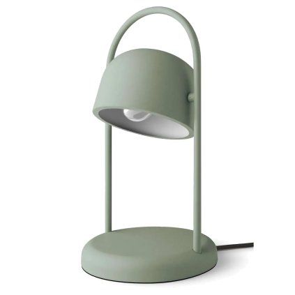 217049 stolni svitidlo quay 40 cm zelena ocel eva solo
