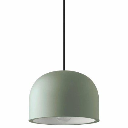 217010 zavesna lampa quay 22 cm zelena ocel eva solo