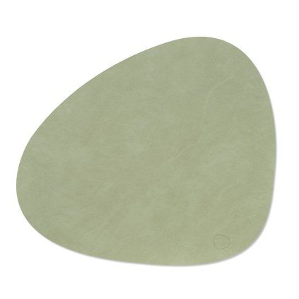 217313 prostirani curve nupo 37 x 44 cm olivove zelena kuze lind dna