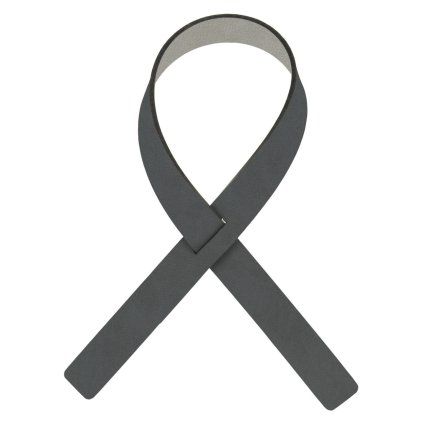 217361 krouzek na ubrousek fold nupo 30 cm sada 4 ks antracitova svetle seda kuze lind dna