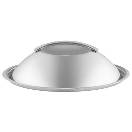 217937 poklice na panev eva trio 20 cm klenuta nerezova ocel eva solo