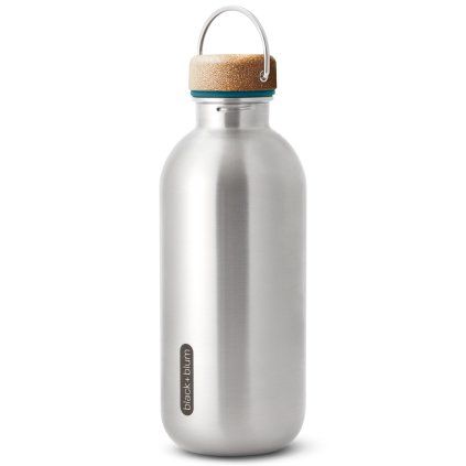 218447 lahev na vodu 600 ml morska nerezova ocel black blum