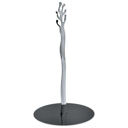 218855 drzak na kuchynske uterky mediterraneo 33 cm stribrna nerezova ocel alessi