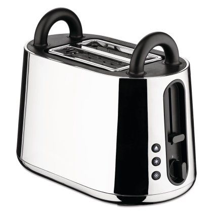 218909 topinkovac toru 32 cm stribrna cerna nerezova ocel alessi
