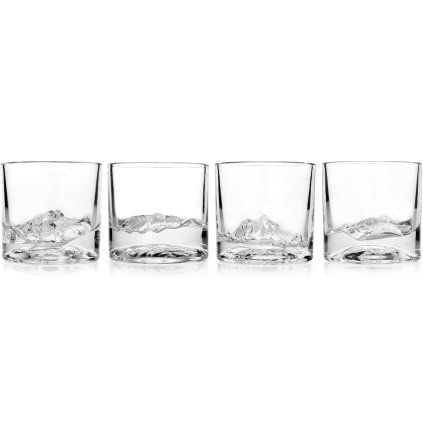 219017 sklenice na whisky the american peaks sada 4 ks sklo liiton