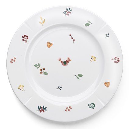 219020 dezertni talir grand cru cottage 23 cm bila porcelan rosendahl