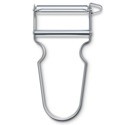 219602 skrabka na zeleninu star 11 cm rovne ostri stribrna nerezova ocel victorinox
