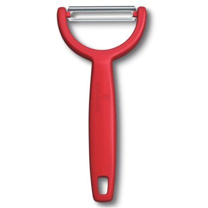 219692 skrabka na zeleninu ypso 16 cm zoubkovane ostri cervena plast victorinox