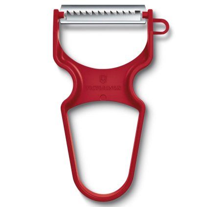 219683 skrabka na zeleninu rapid 11 cm ostri julienne cervena plast victorinox