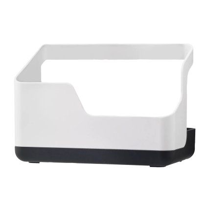 220526 drezovy organizer sink caddy 19 cm bila plast rig tig