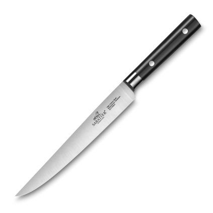 221336 nuz na maso leonys 20 cm nerezove nyty cerna lion sabatier