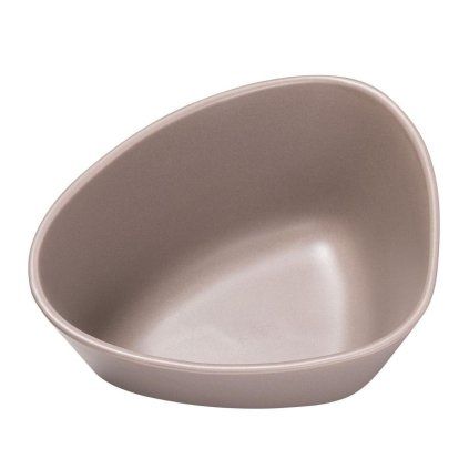 222071 servirovaci misa curve 22 cm tepla seda kamenina lind dna