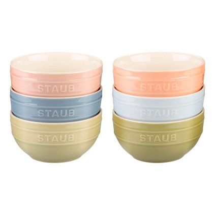 222837 jidelni miska 700 ml sada 6 ks keramika staub