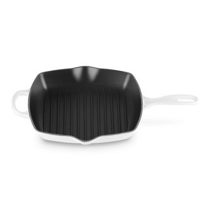 223983 grilovaci panev signature 26 cm white litina le creuset