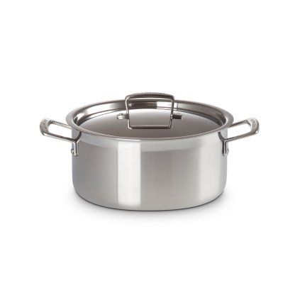 224880 kastrol classic 24 cm 5 3 l stribrna nerezova ocel le creuset